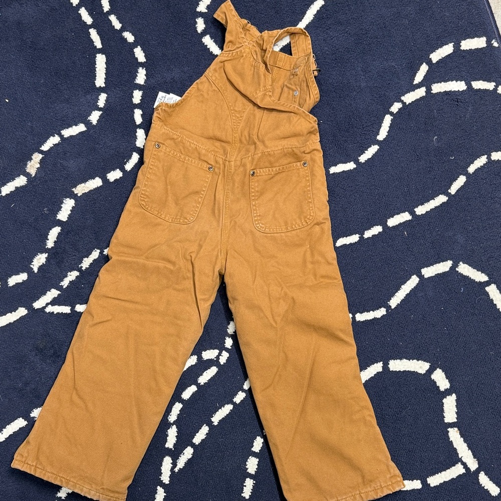 Carhartt Kids Tan Overalls - Picture 4 of 4